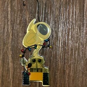 Disney Pixar Wall E & Eve Christmas Ornament Metal 6”H Tall X 2”W Box Lunch